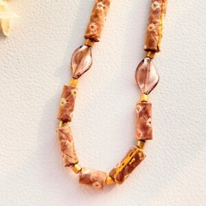 Antique Kimono Silk -AKI 2 -Necklace