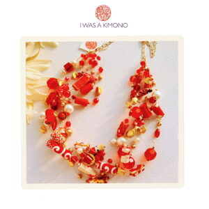 Antique Kimono Silk - AKA Serie- Necklaces